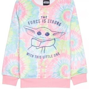 EVY OF CALIFORNIA Big Girls Force is Strong Sweatshirt, top, long sleeve Medium